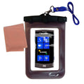 Gomadic Clean and Dry Fluidproof Protective Case Suitablefor the LG Jil Sander to use Underwater