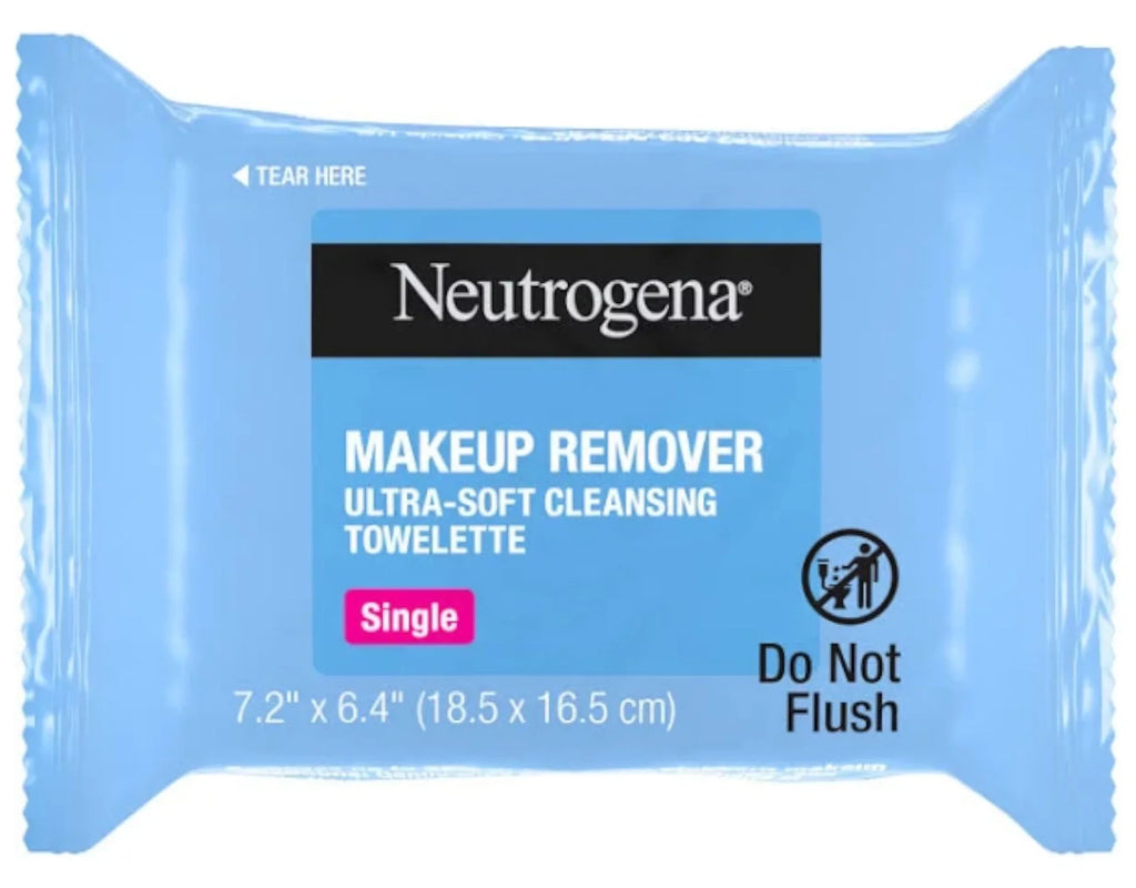 Neutrogena Makeup Remover Cleansing Towelette; Singles; 20 Ea; 6 Pack