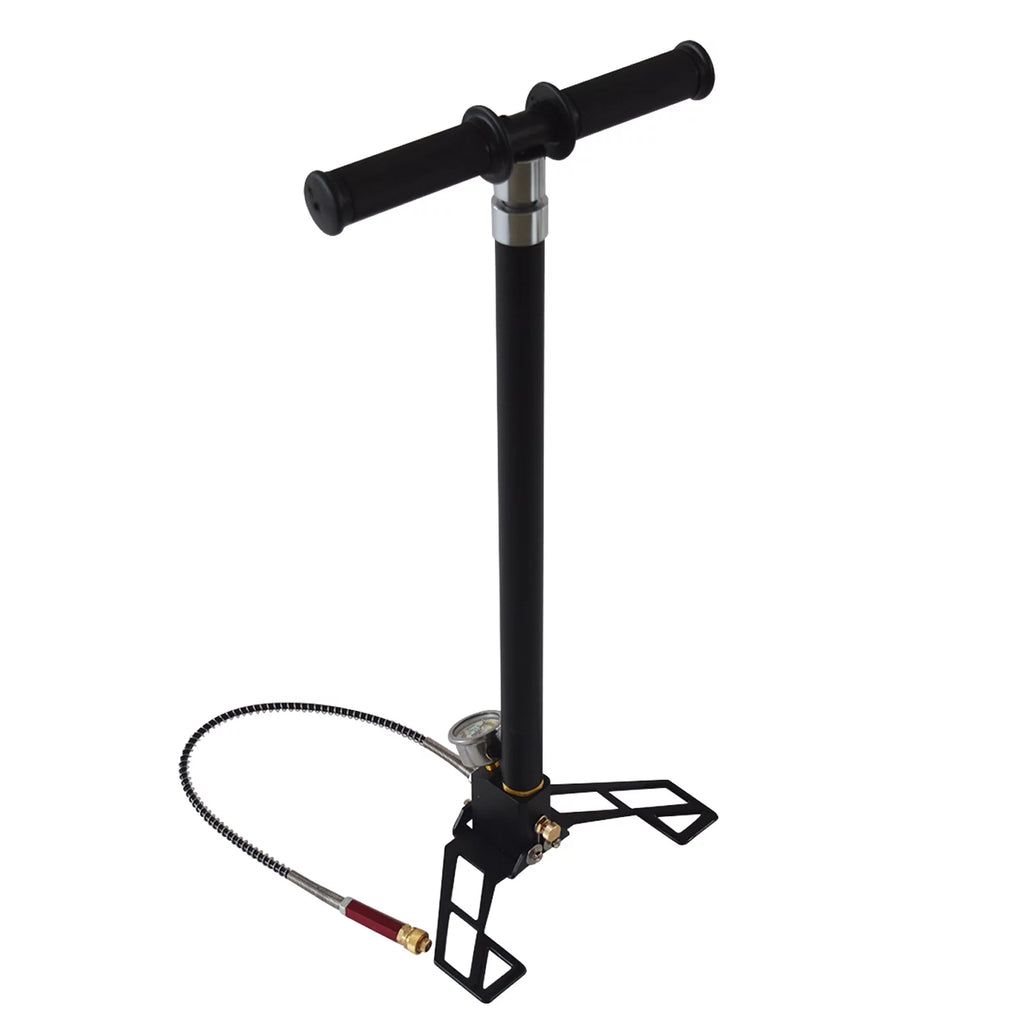 PreAsion 5800PSI Four Stage High Pressure PCP Hand Operated Air pump Inflator Hunting