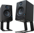 Desktop Speaker Stands Pair for Desk Speakers; Studio Speaker Riser; Medium and Small Bookshelf Speakers;