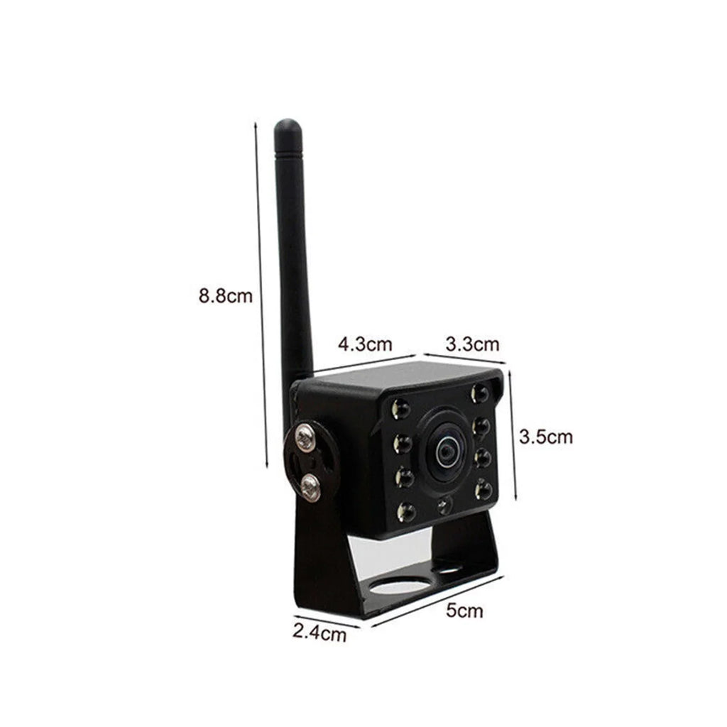 WiFi Wireless Reverse Backup Camera with LED Night Vision; Suitable for Automobiles and Commercial Vehicles