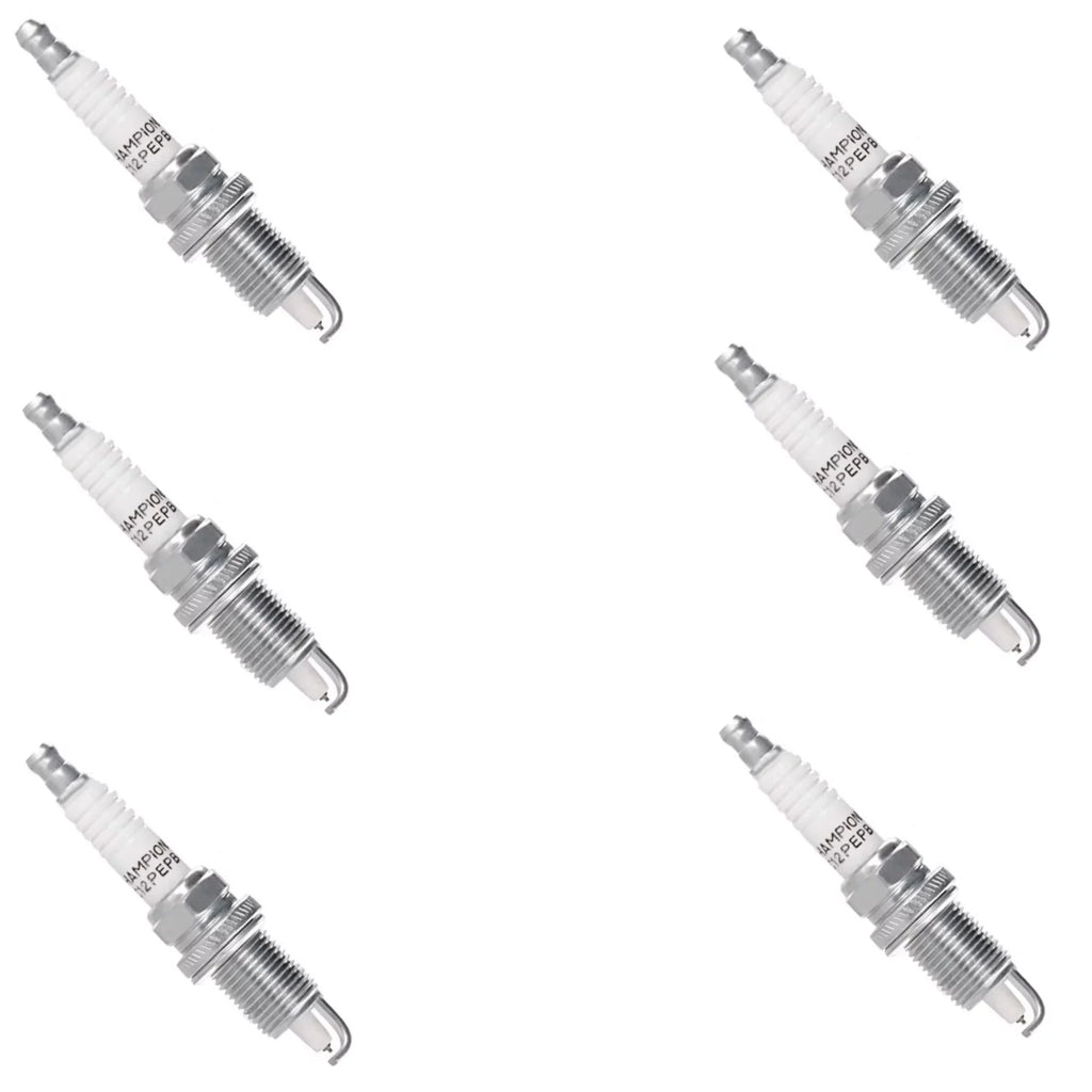 Champion New Copper Plus Small Engine 955M Spark Plug Set of 6 XC12PEPB