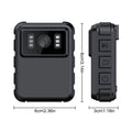 JLLOM Police Body Camera - Mini Camcorder with 1080P Audio Video DVR and IR Night Vision