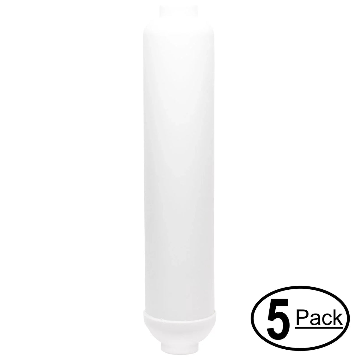 5-Pack Replacement for Expres ROUV10D Inline Filter Cartridge - Universal 10-inch Cartridge for Express 6 Stage UV Reverse Osmosis Filtration System - Denali Pure Brand