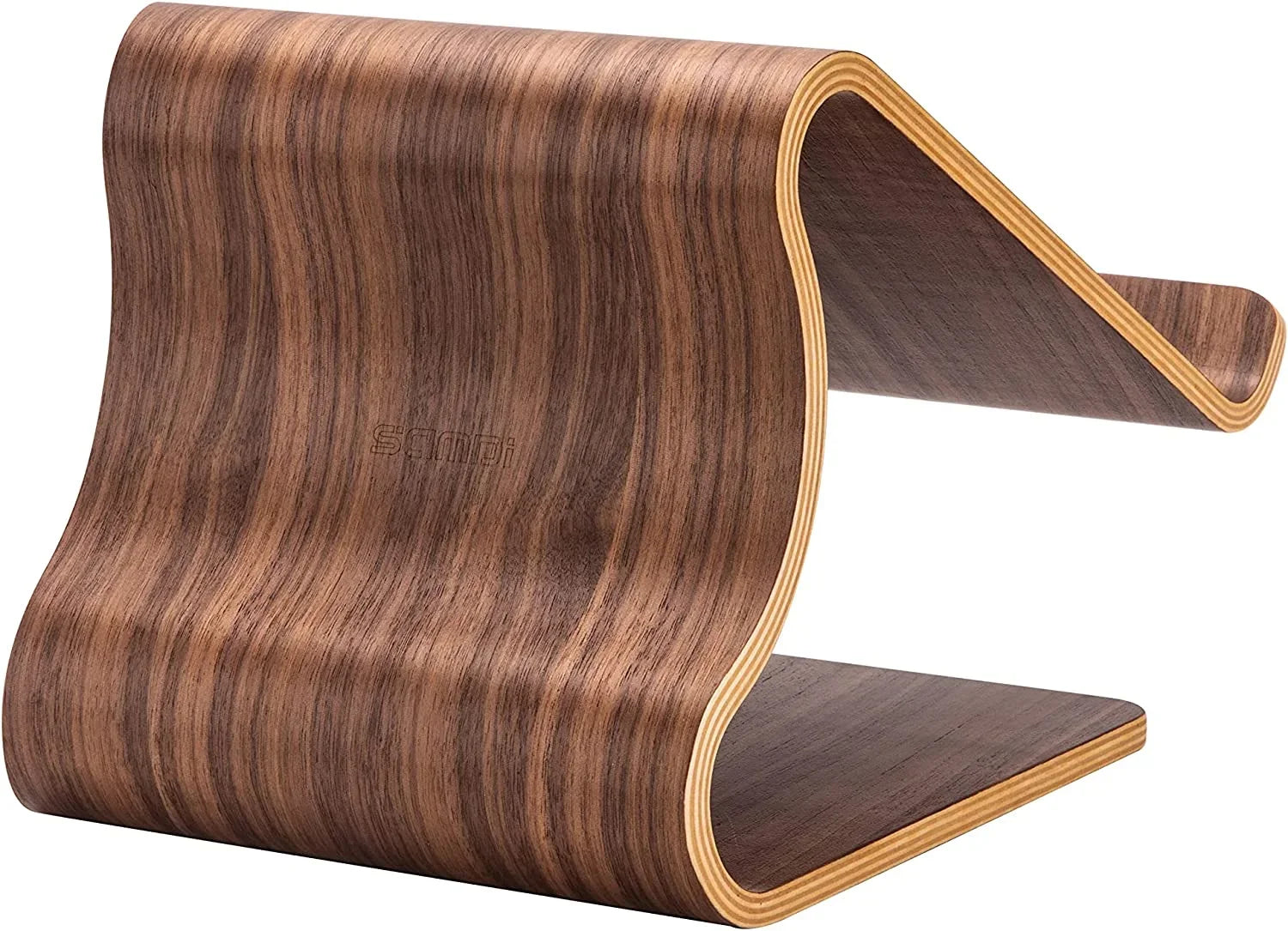 SAMDI Laptop Holder，Wood MacBook Stand，Sturdy and Stable，No Need to Install a Universal Notebook Cooling