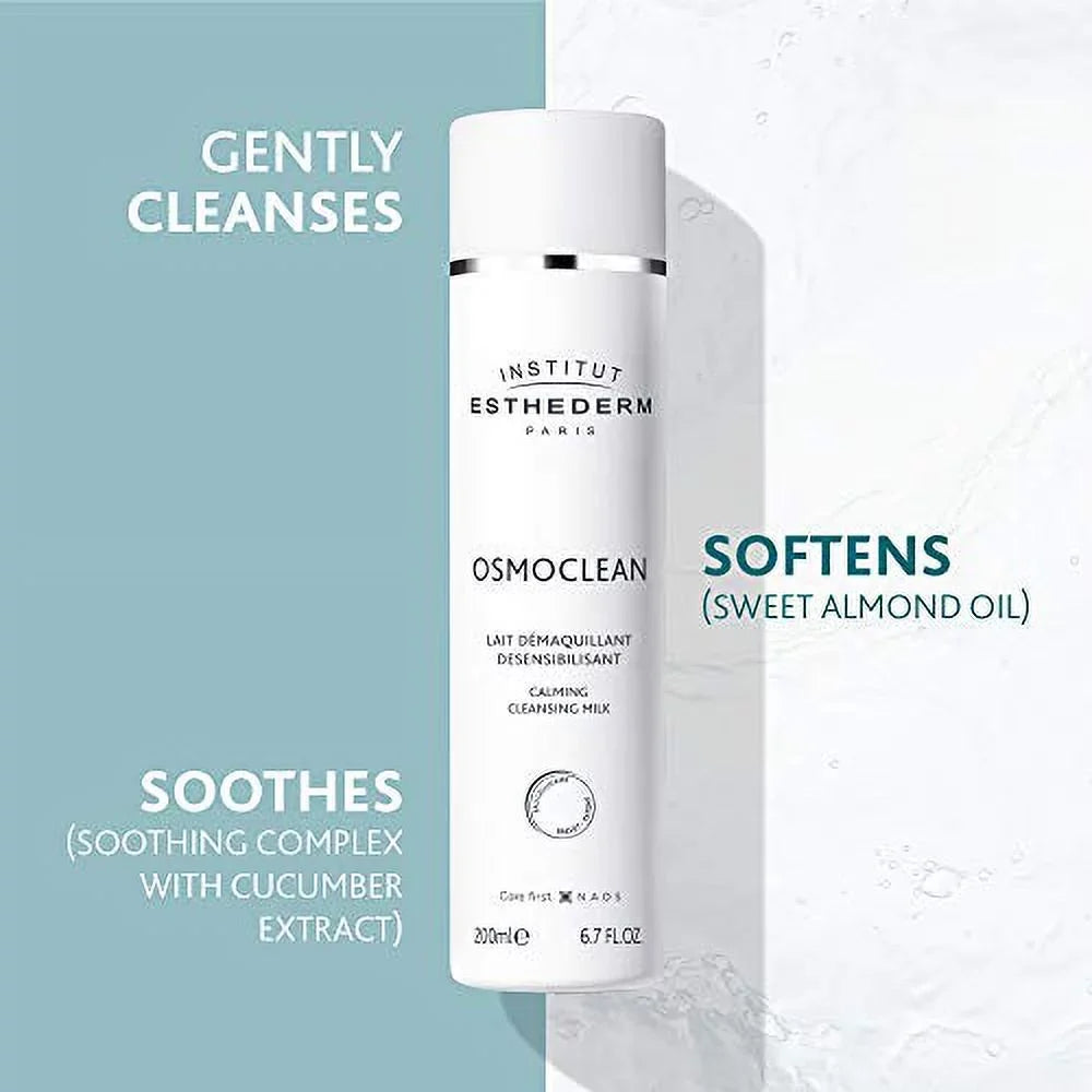 esthederm osmoclean calming cleansing milk; 200ml/7 oz