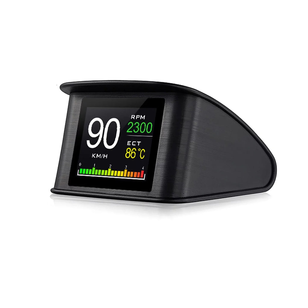 Apexeon Head Up Display， 2.2 cm Digital OBDII Speedometer; Displays Speed; Distance; Time