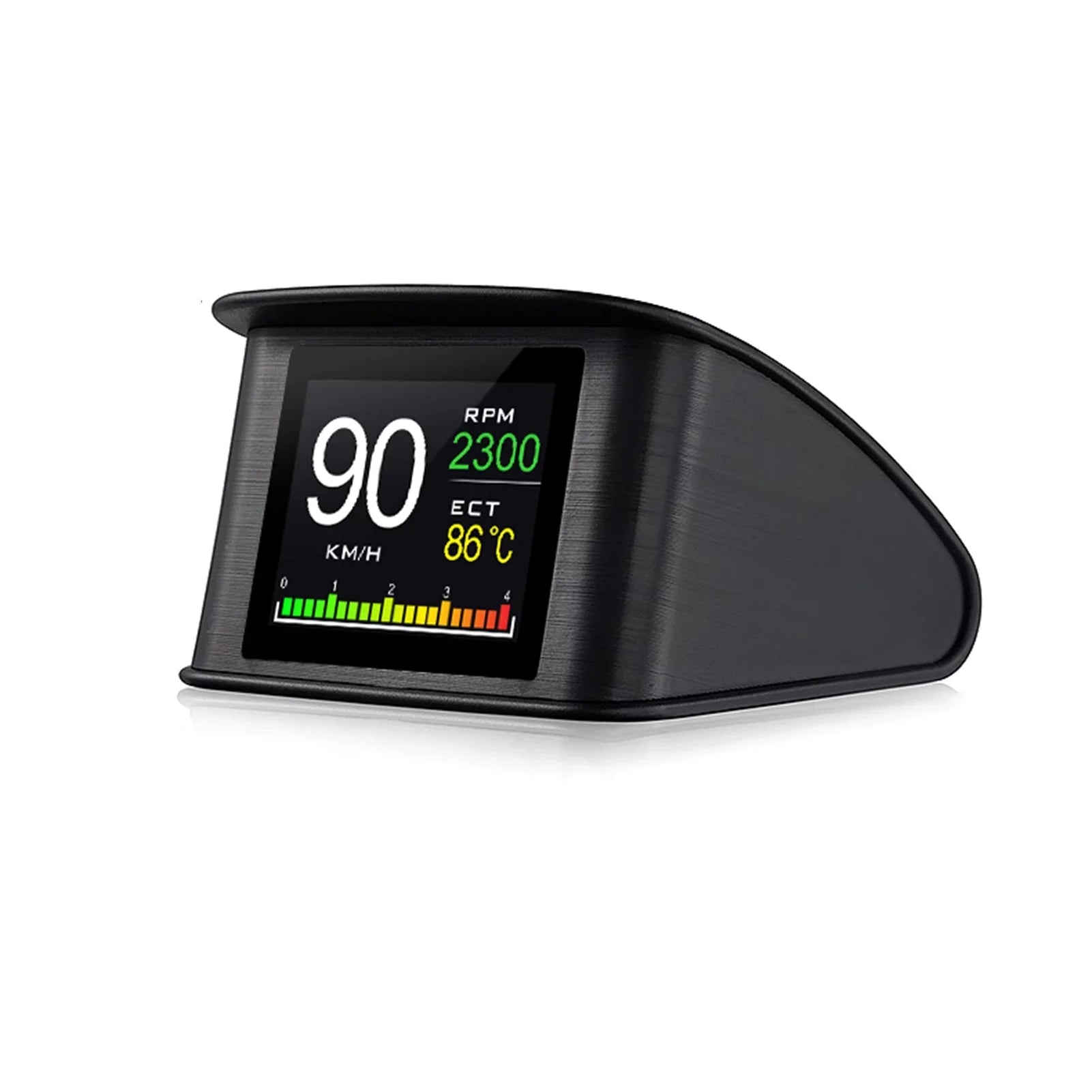 Apexeon Head Up Display， 2.2 cm Digital OBDII Speedometer; Displays Speed; Distance; Time