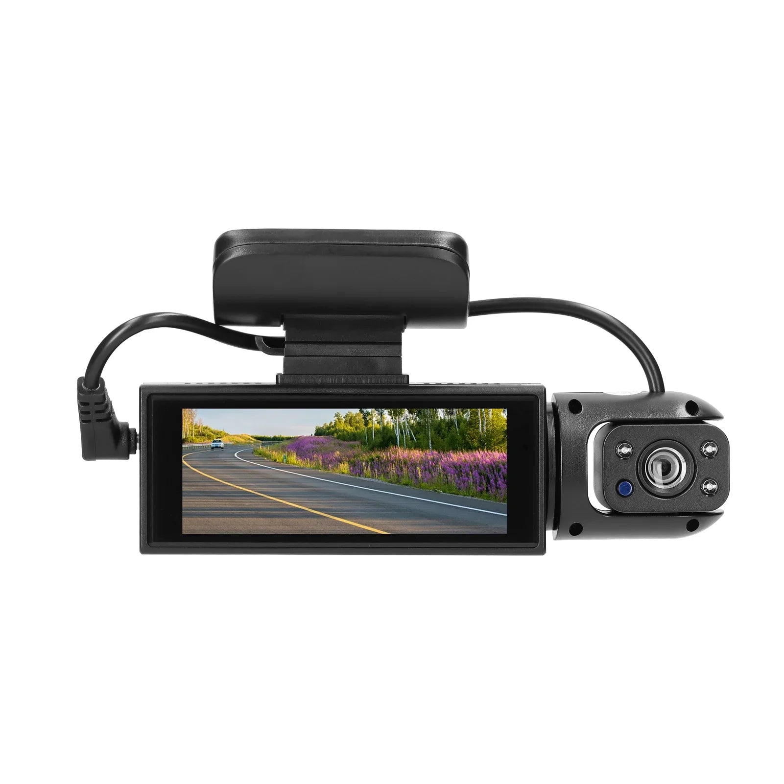 Dazzduo Dash Camera;Car Video Auto Camera Motion DVR Car Camera Car Cam Car Camera Dual Lens Car Motion DVR 170 170 Wide Car Motion Lens Car Video Car Camera Motion DVR 170 Wide Auto Cam Car