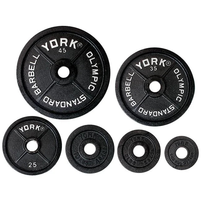 York Barbell Legacy Olympic Standard Plate - 100 lbs