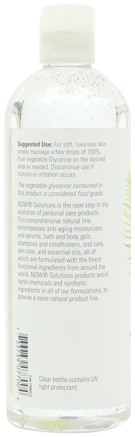 NOW Solutions Glycerine Vegetable; 16-Ounce