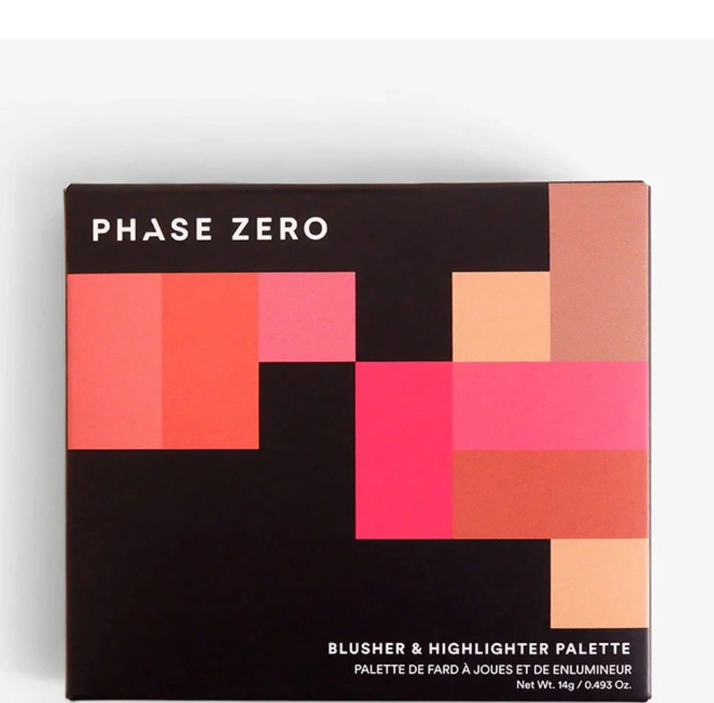 Phase Zero Blush + Highlighter Refillable Palette