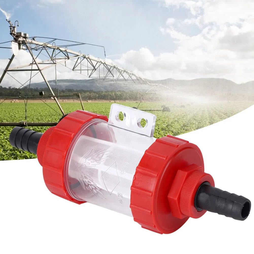 Tarente Agricultural In-Line Mesh Filter High Flow Pump Transparent Filter (G3/4in)