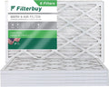 Filterbuy 8x20x1 MERV 8 Pleated HVAC AC Furnace Air Filters (6-Pack)