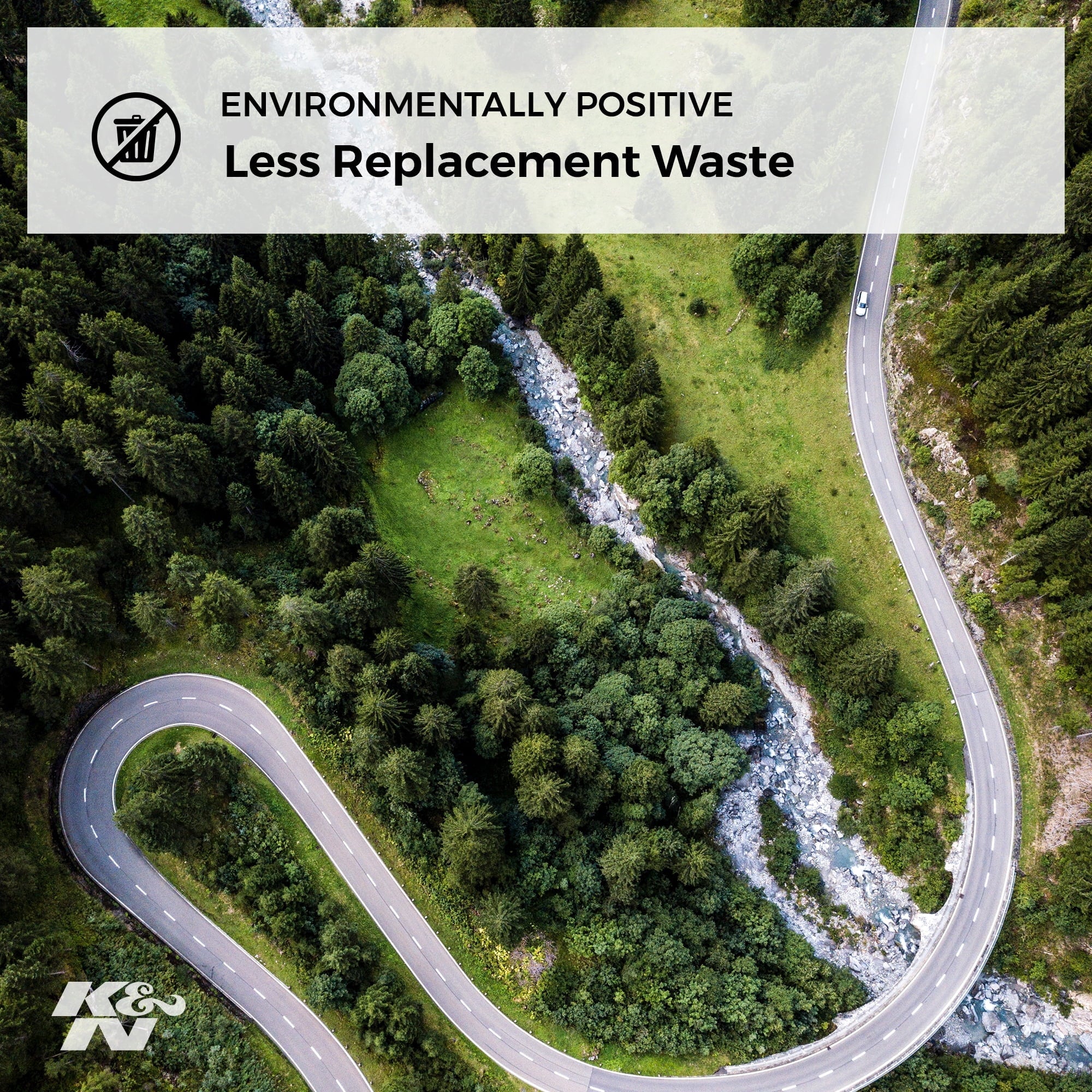 K&N Engine Air Filter: High Performance; Premium; Washable; Industrial Replacement Filter; Heavy Duty: E-3670
