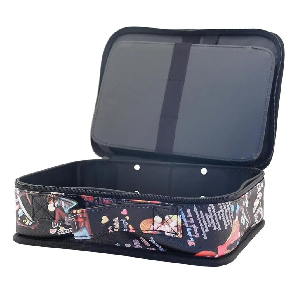 Hairdressing Tools Storage Carrying Case; Professional Multi-functional Hair Hairdresser Bag Large Mobile Beauty Cosmetics Organizer Holder