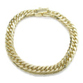 Pre-Owned JEWELRY 6 Men W Kihei Bracelet Gold K18 (Yellow Gold) (Good)