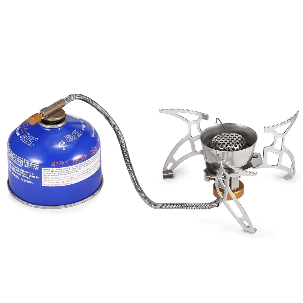 Lixada Windproof Backpacking Stove; Portable Cooking Stove for Outdoor Adventures