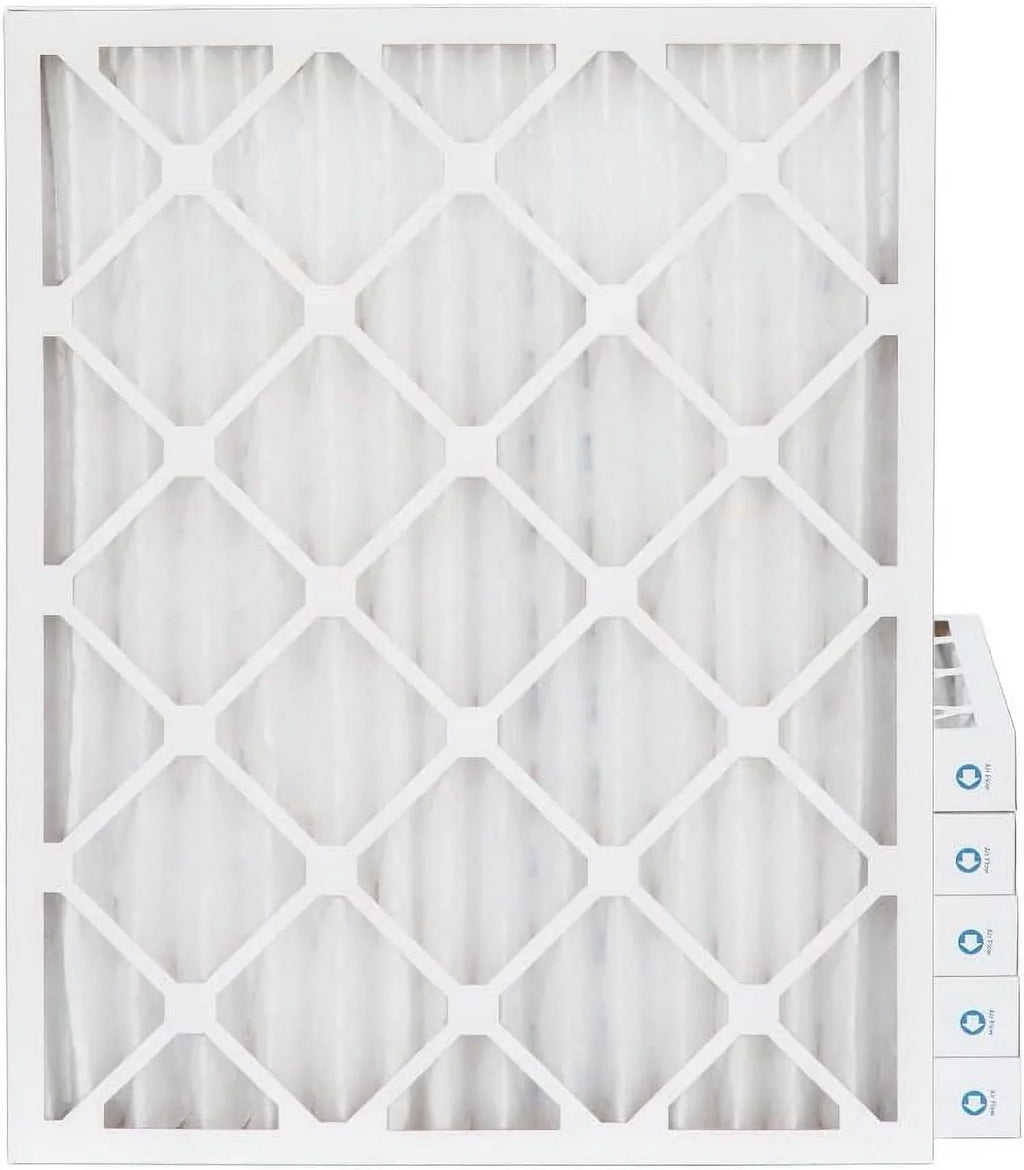 20X25x2 MERV 11; MPR 1000 Pleated Furne 2" Air Filters By Pamlico. 6 Pk. Size: 19-1/2 X 24-1/2 X 1-3/4