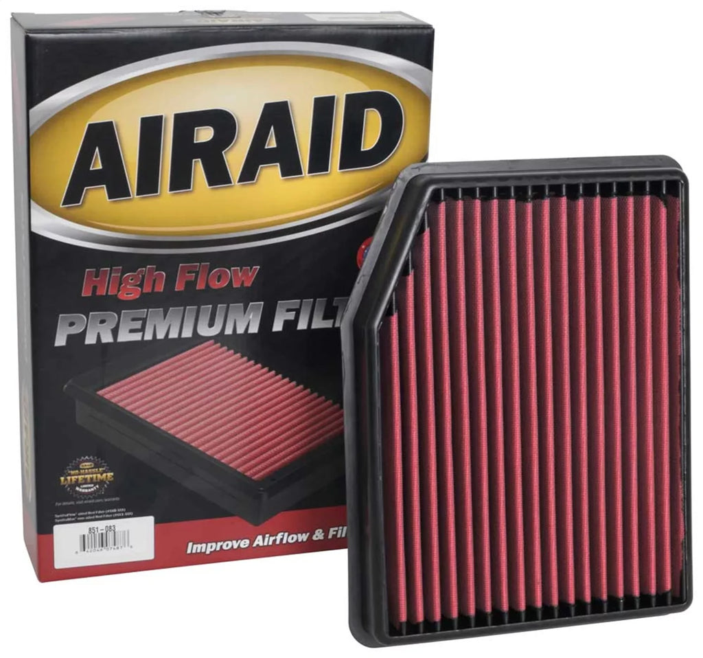 AIRAID 851-083 Replacement Air Filter Fits select: 2019-2023 CHEVROLET SILVERADO; 2021-2023 CHEVROLET TAHOE