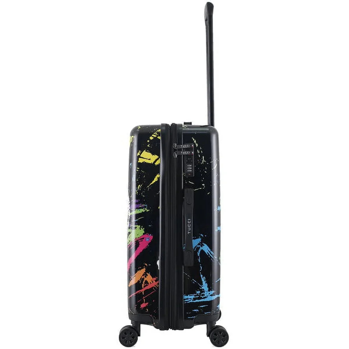 TUCCI Disegno - Coat Art Peace In The World 28-inch Large Hardside Luggage