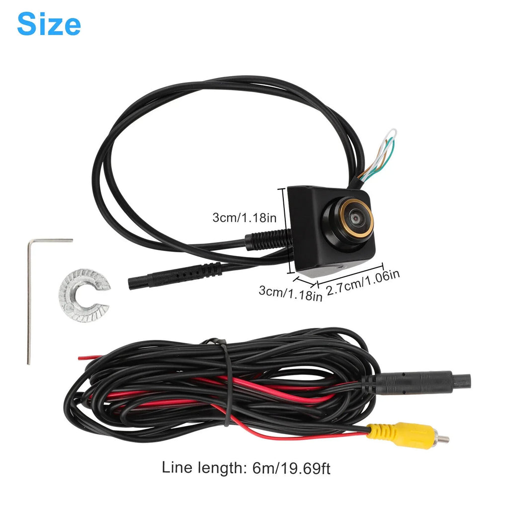 170° Car Rear View Backup Reverse Camera Parking Cam 360° Adjustable Fluidproof