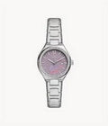 Fossil BQ3854 Eevie Three-Hand Date Stainless Steel Watch