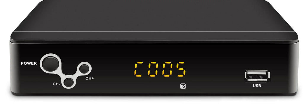 ATSC Digital TV Converter Box for Analog and Digital HDTV; providing Live 1080P viewing with TV Recording & Playback; HDMI Output; Timer Setting; TV Tuner Functionality; Access to Free Digital Channel