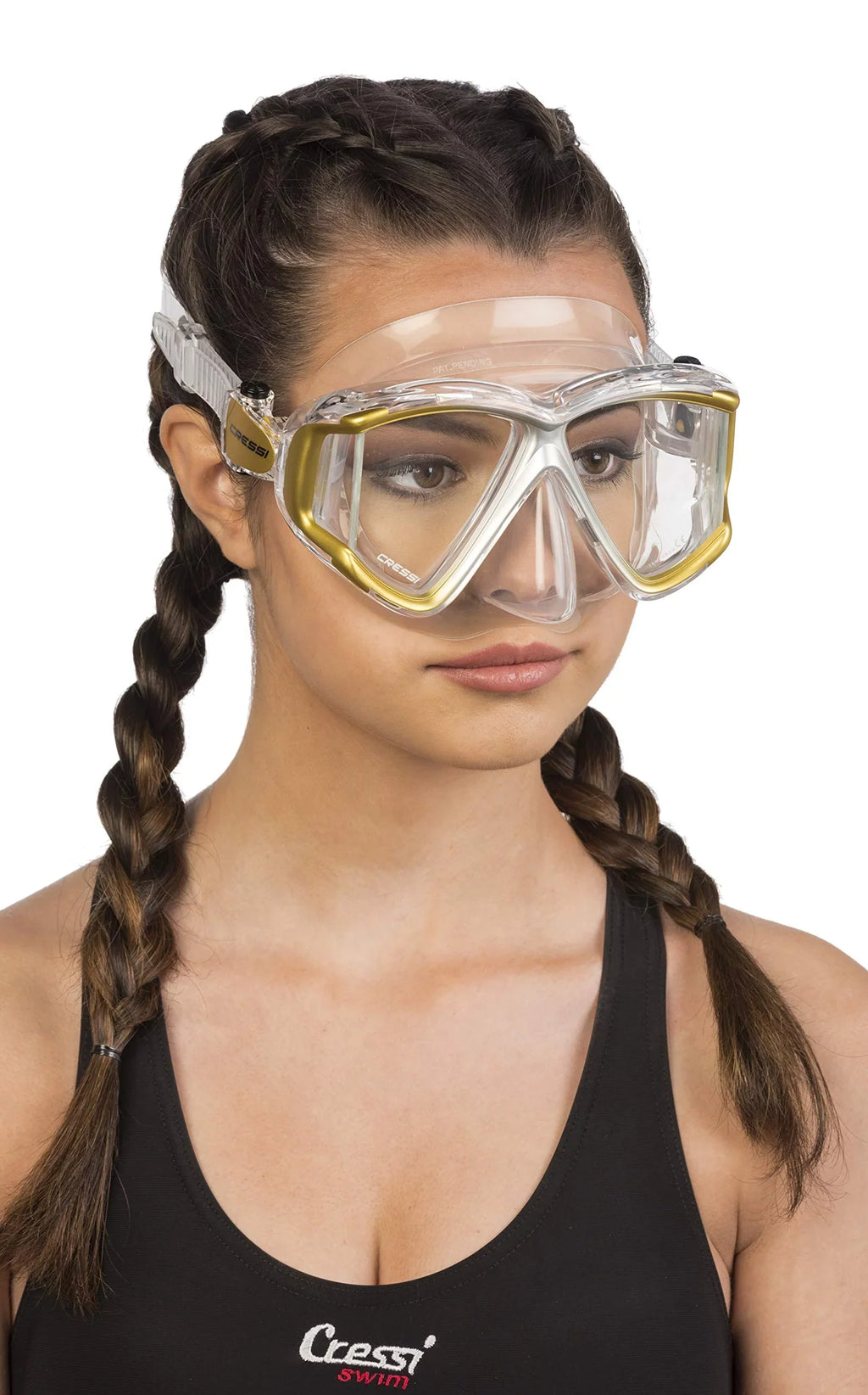 Cressi Liberty Quattro SPE (clear-blue/silver) (Clear/Sapphire/Silver; Liberty Quattro)