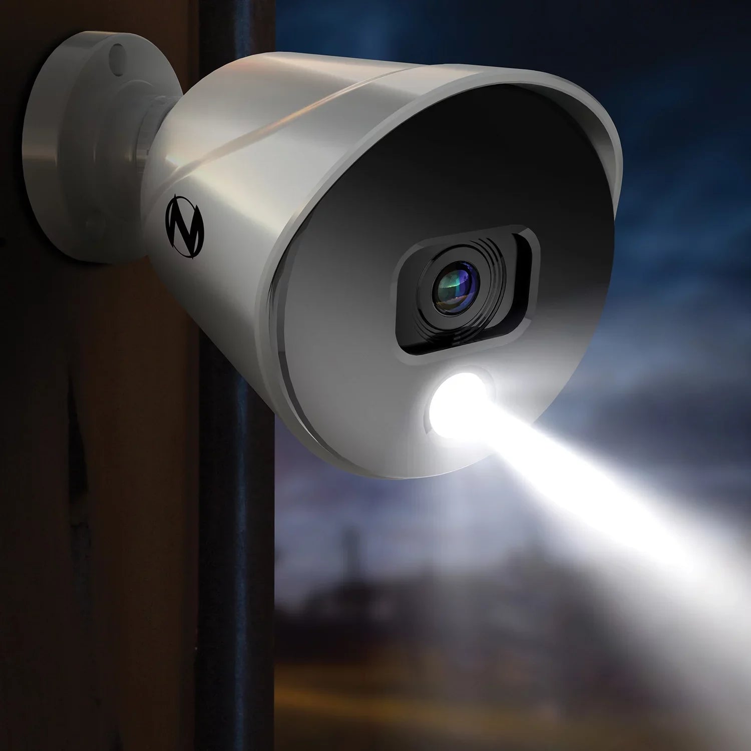 Night Owl Bluetooth 8 Channel DVR with 1TB Hard Drive; and 4 Wired 1080p HD Spotlight Security Cameras; Outdoor; HDMI Connector