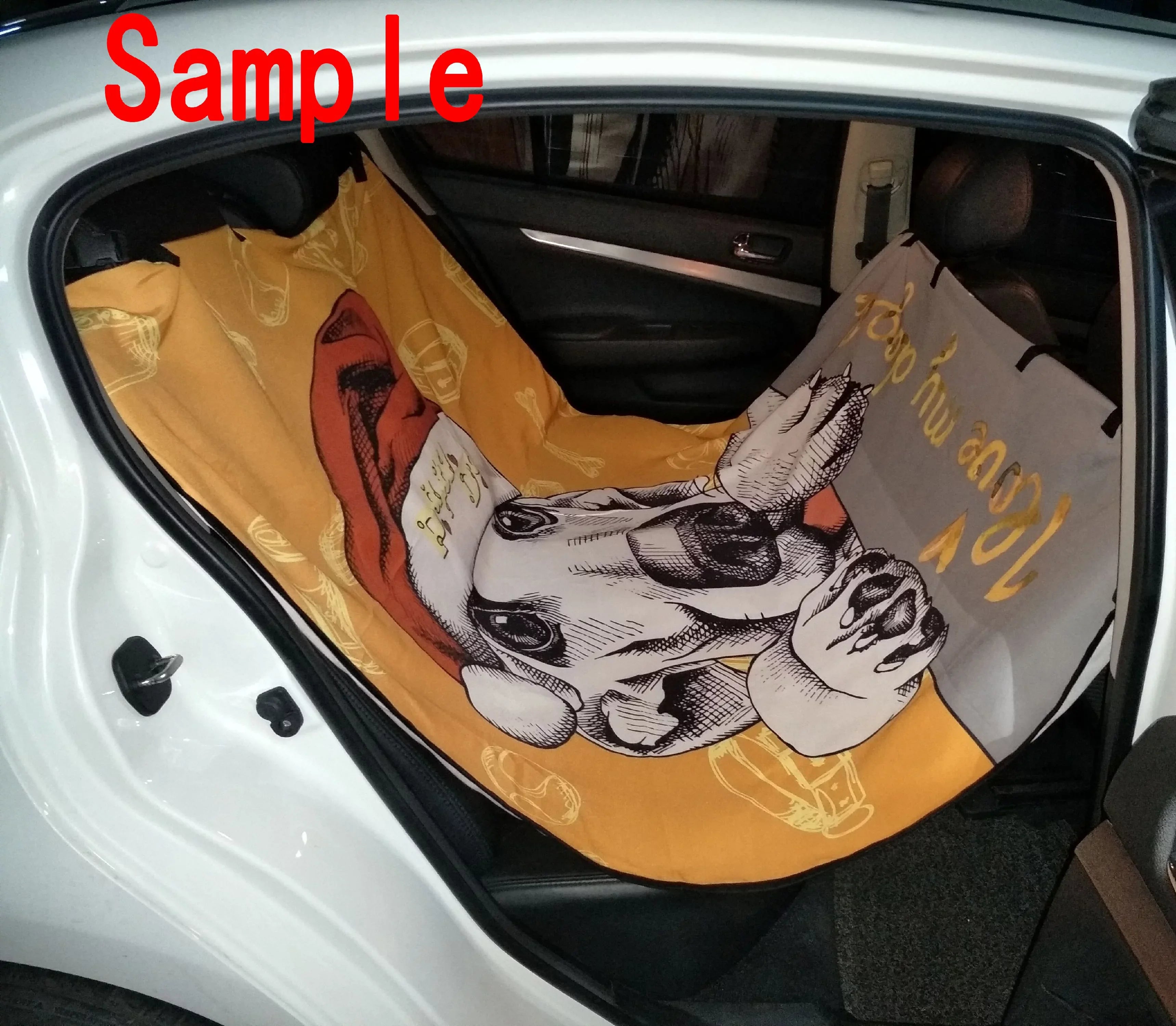 GCKG Dark Balck World Design Skull With Lacy Pattern Pet Car Seat Cover Dog Car Seat Mat Hammock Cargo Mat Trunk Mat For Cars Trucks and SUV 54x60 inches