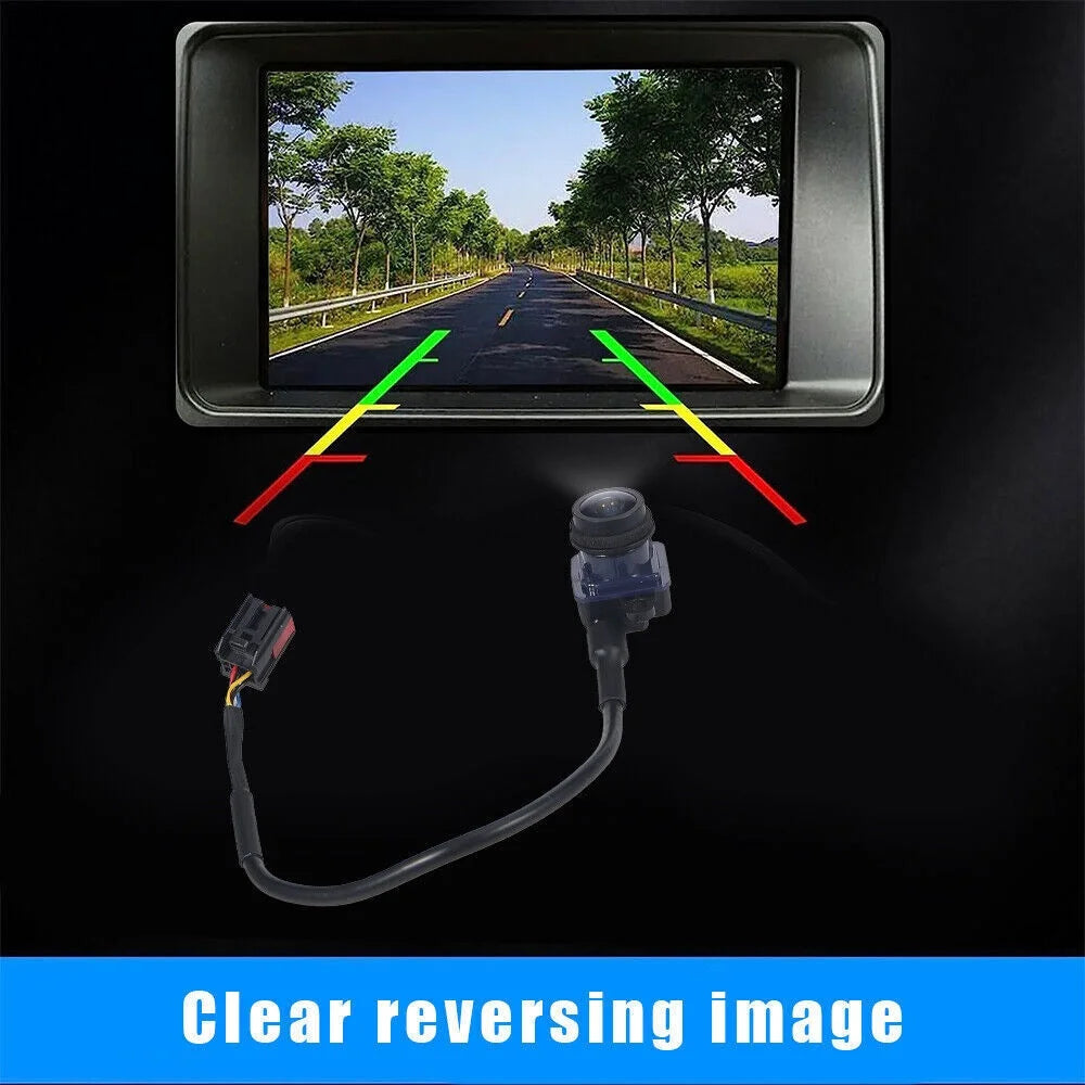 JLLOM Rear View Camera 68417057AA - Improve Your Visibility - Compatible with RAM PROMASTER 1500 2500 3500 (2018-2021)