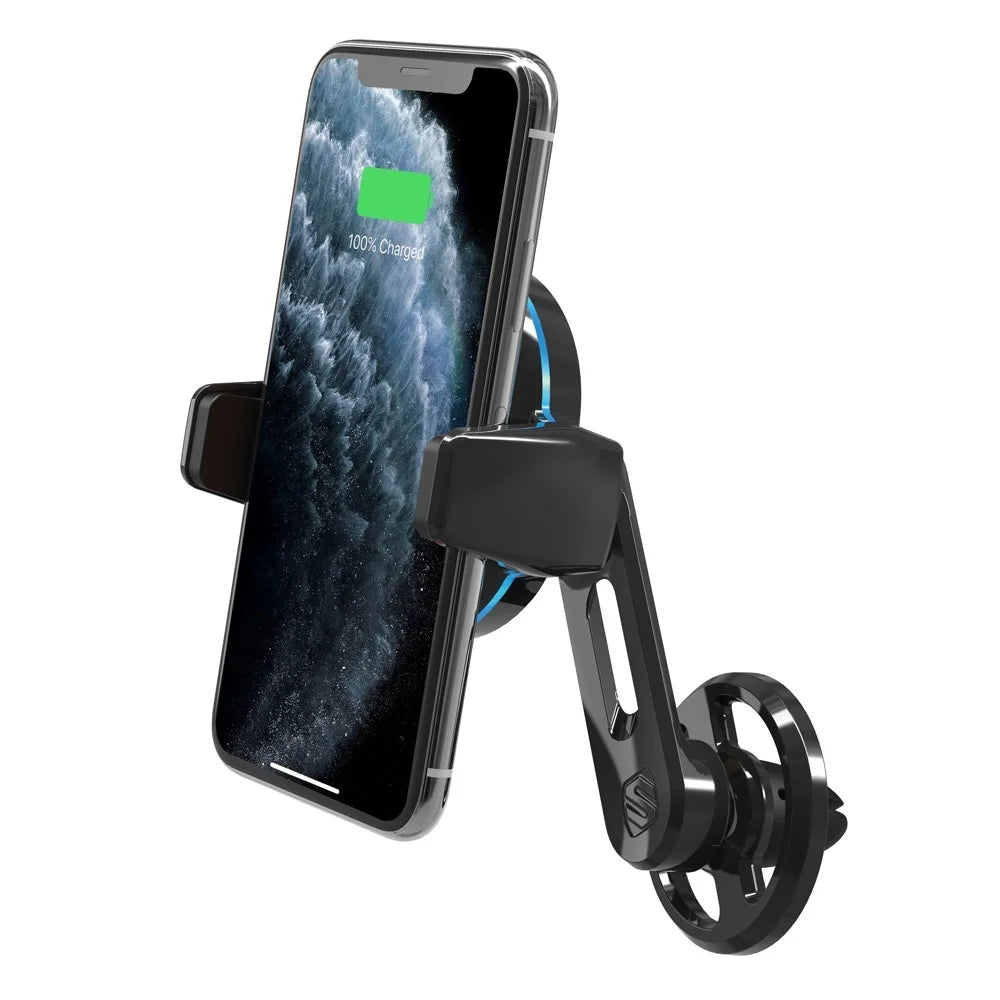 Scosche MGQVP-XTET MagicGrip Charge3 10W Qi Wireless Vent Mount - Black