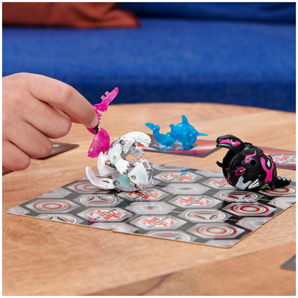 Bakugan Evolutions; Wrath with Nano Echo and Clutch Platinum Power Up Pack
