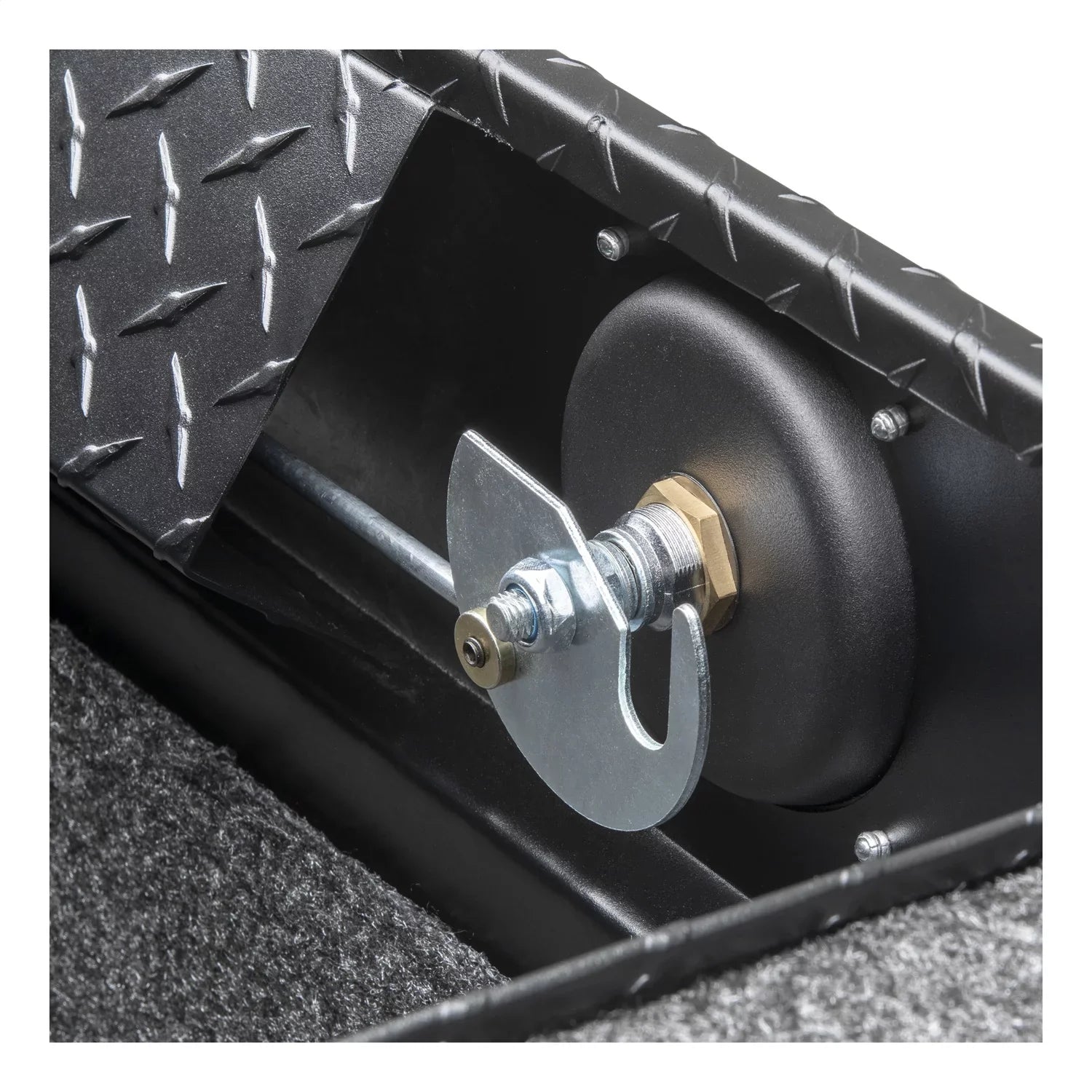 UWS/United Welding Services SL-72-LP-MB-R UWSSL-72-LP-MB-R 72IN SECURE LOCK LOW PRO MATTE BLACK WITH RAIL TOOLBOX