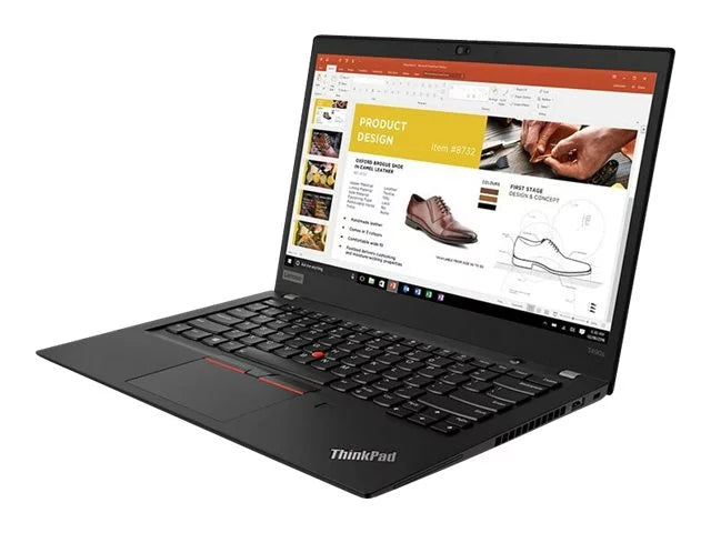 Lenovo ThinkPad T490s 20NX - Intel Core i5 8365U / 1.6 GHz - vPro - Win 10 Pro 64-bit - UHD Graphics - 8 GB RAM - 256 GB SSD TCG Opal Encryption 2; NVMe - 14" IPS touchscreen 1920 x 1080 (Full HD) - Wi-Fi 5 - black - kbd: US