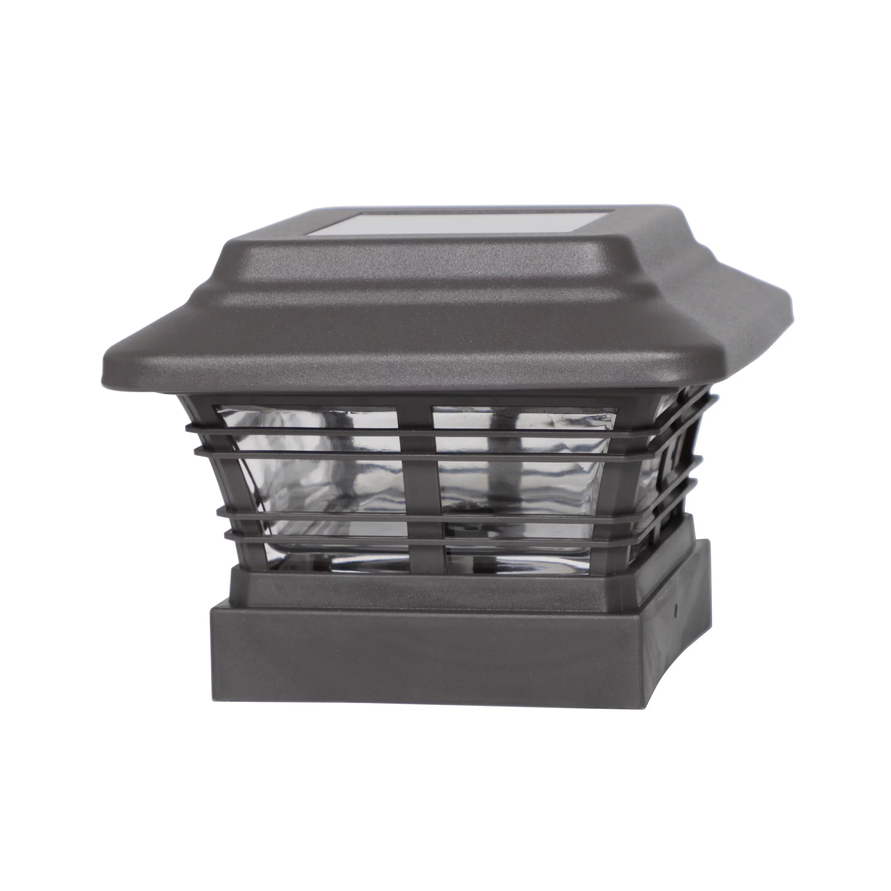 Better Homes & Gardens Solar Powered 4'' x 4'' Post Light; LED Light (4-Pack)
