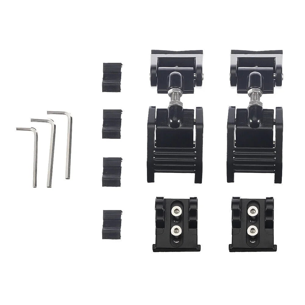 JLLOM Sturdy Black Hood Latch Lock Catch for Jeep Wrangler JK 07-18 - Defend Your Jeep in Style