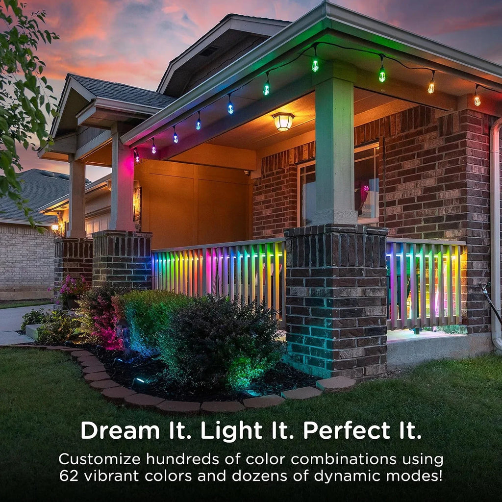 CXIAN Premium Smart Color Changing LED Strip Lights; 24ft; Indoor/Outdoor Flexible Light Strip; Fully Customizable Color; Dimmable; Built in Timer; Under Cabinet Lighting; 58088