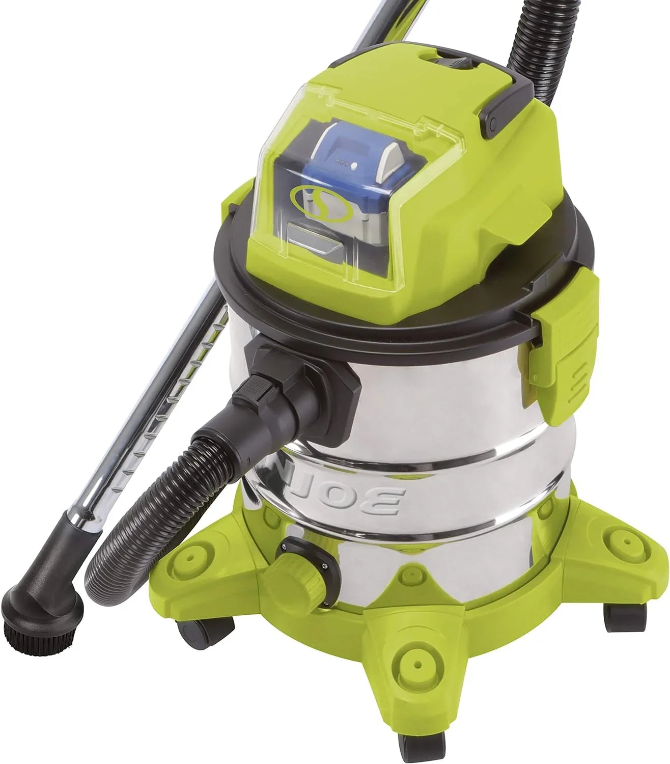 FJU -WDV6000 24-Volt 5.3-Gallon Cordless Wet/Dry Vacuum; 5.3 Gallon; ; (w/ 4.0-Ah Battery and )