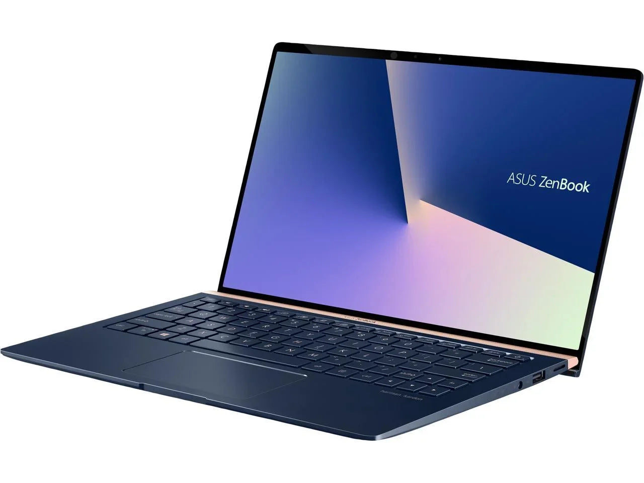 ASUS ZenBook 13 Ultra-Slim Durable 13.3" Notebook - Intel Core i7-10510U - 16GB - 512GB SSD - Intel UHD Graphics - Windows 10 Pro - Royal Blue
