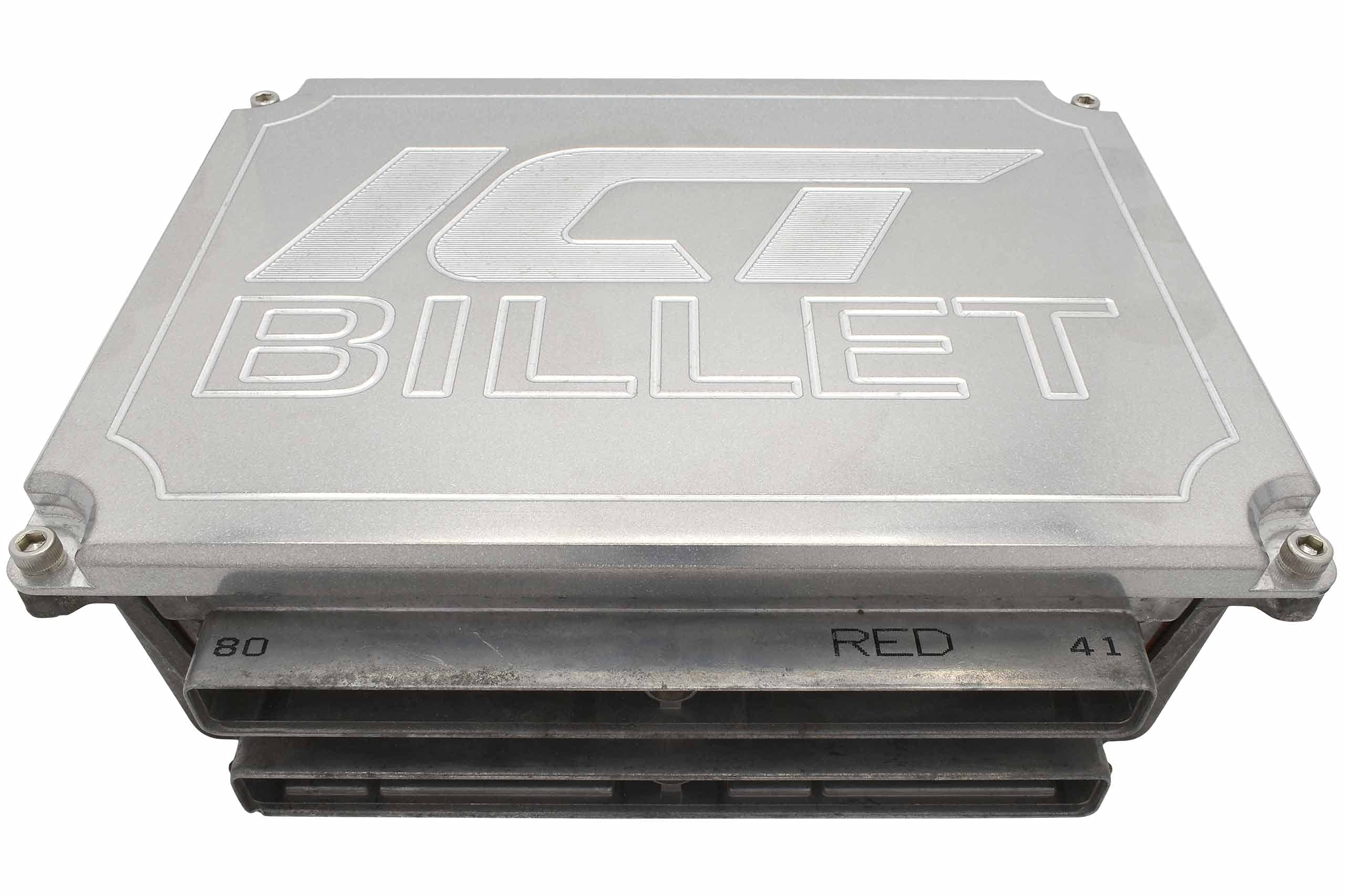 ICT Billet LS Gen 3 ECM PCM Billet Dress Cover Compatible with Blue-Red Blue-Green LS1 LQ4 0411 P01 P59 Silverado Camaro Corvette Made in America 551968-LS11CV