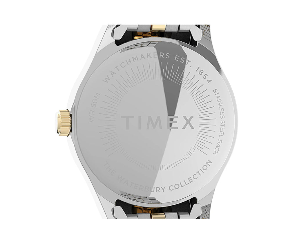 Timex Fluidbury Legacy with Swarovski� Crystals 34mm Stainless Steel Bracelet Women's Watch