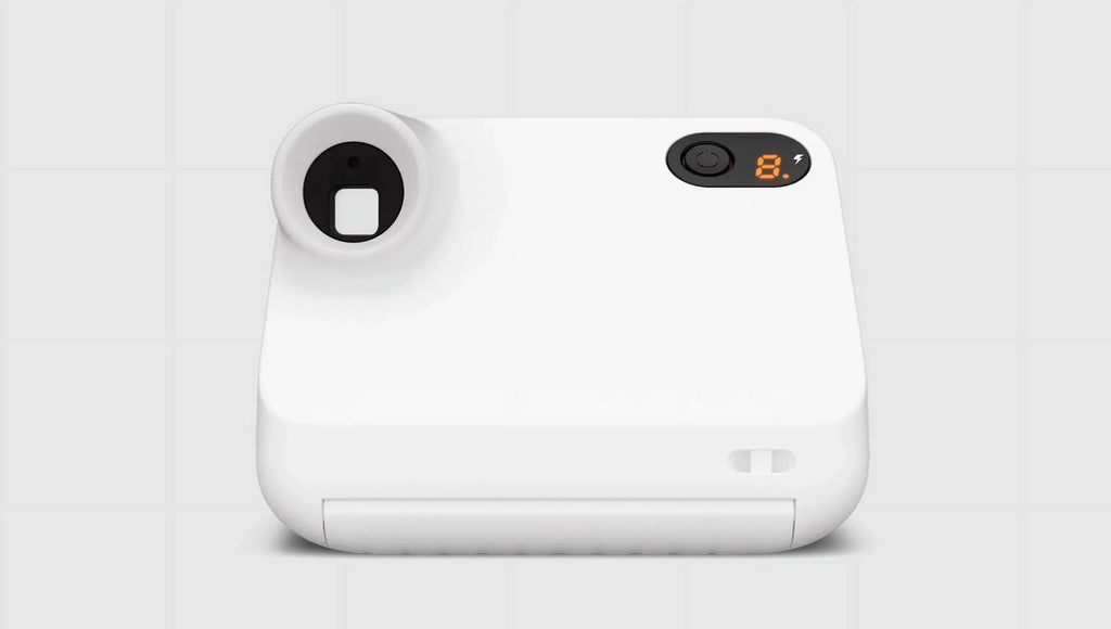 Polaroid PRD6219 Go Instant Mini Camera With Clip; White
