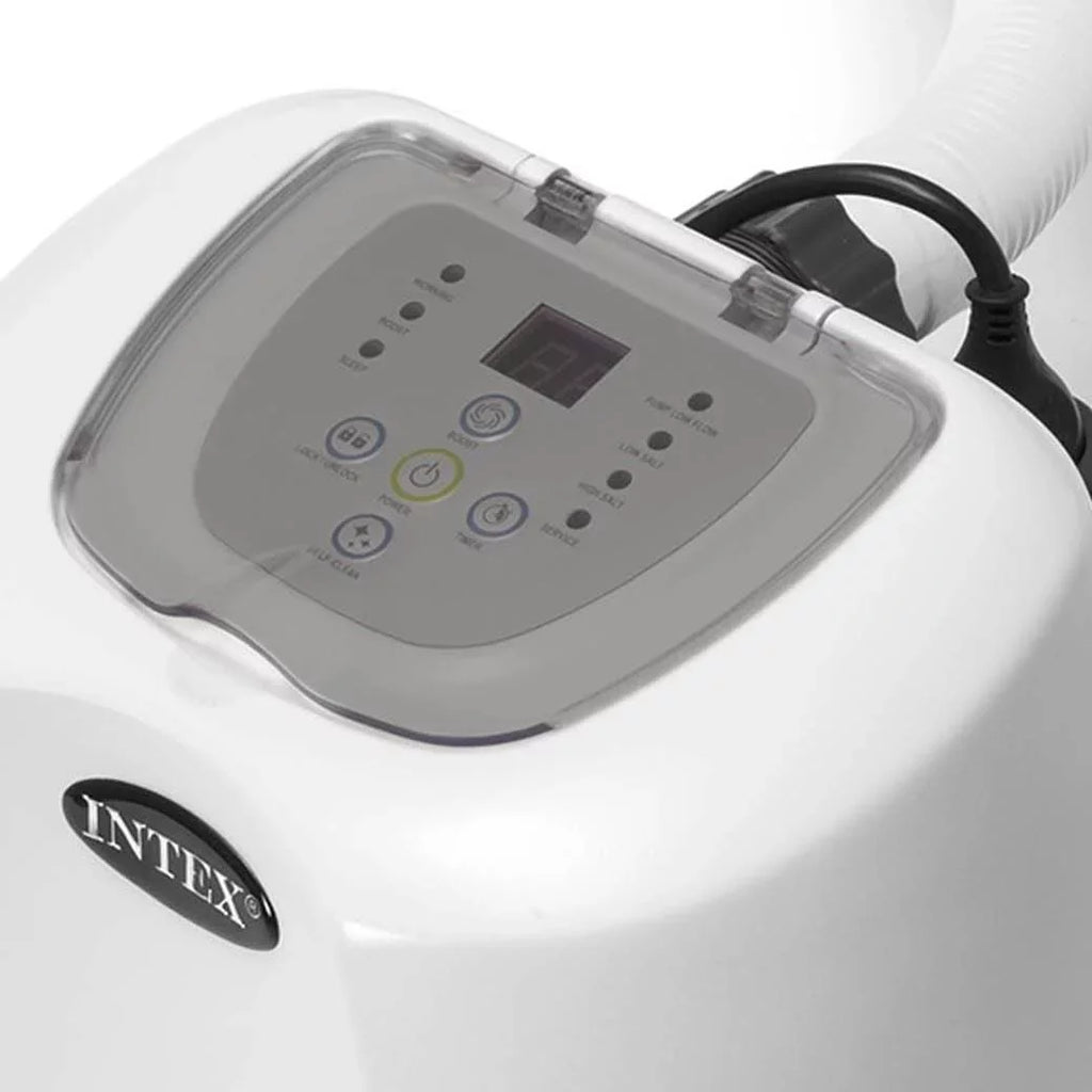Intex 2100 GPH Pool Sand Filter Pump w/Krystal Clear Saltwater System