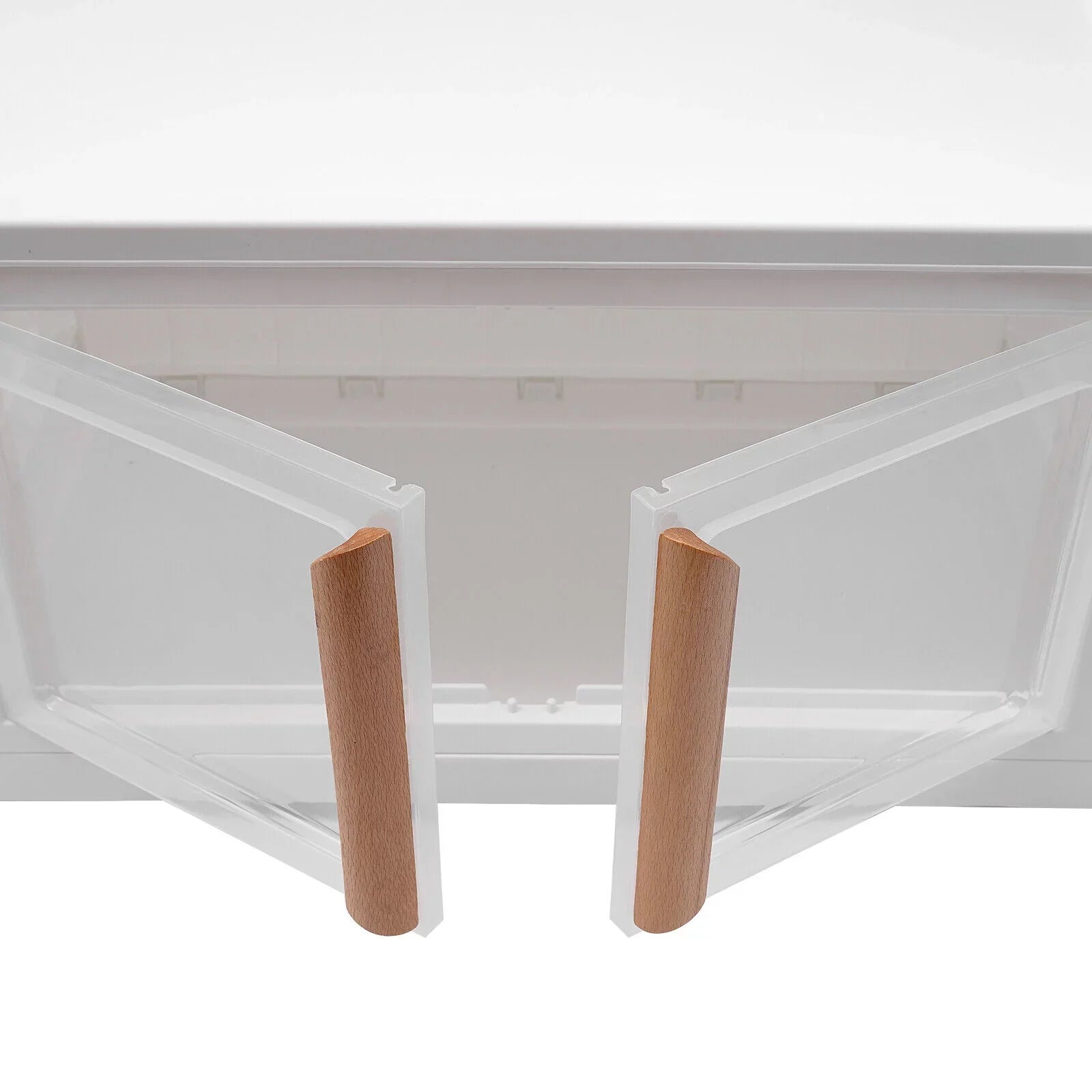 Collapsible Storage Box Stackable Closet Organizer Plastic Car Organizer Dorm