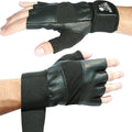 Nordic Lifting Weight Lifting Gloves with 12" Wrist Wraps Support for Gym Workout; Cross Training; Weightlifting; Fitness & Cross Training - The Best for Men & Women - Quality Gear - Large