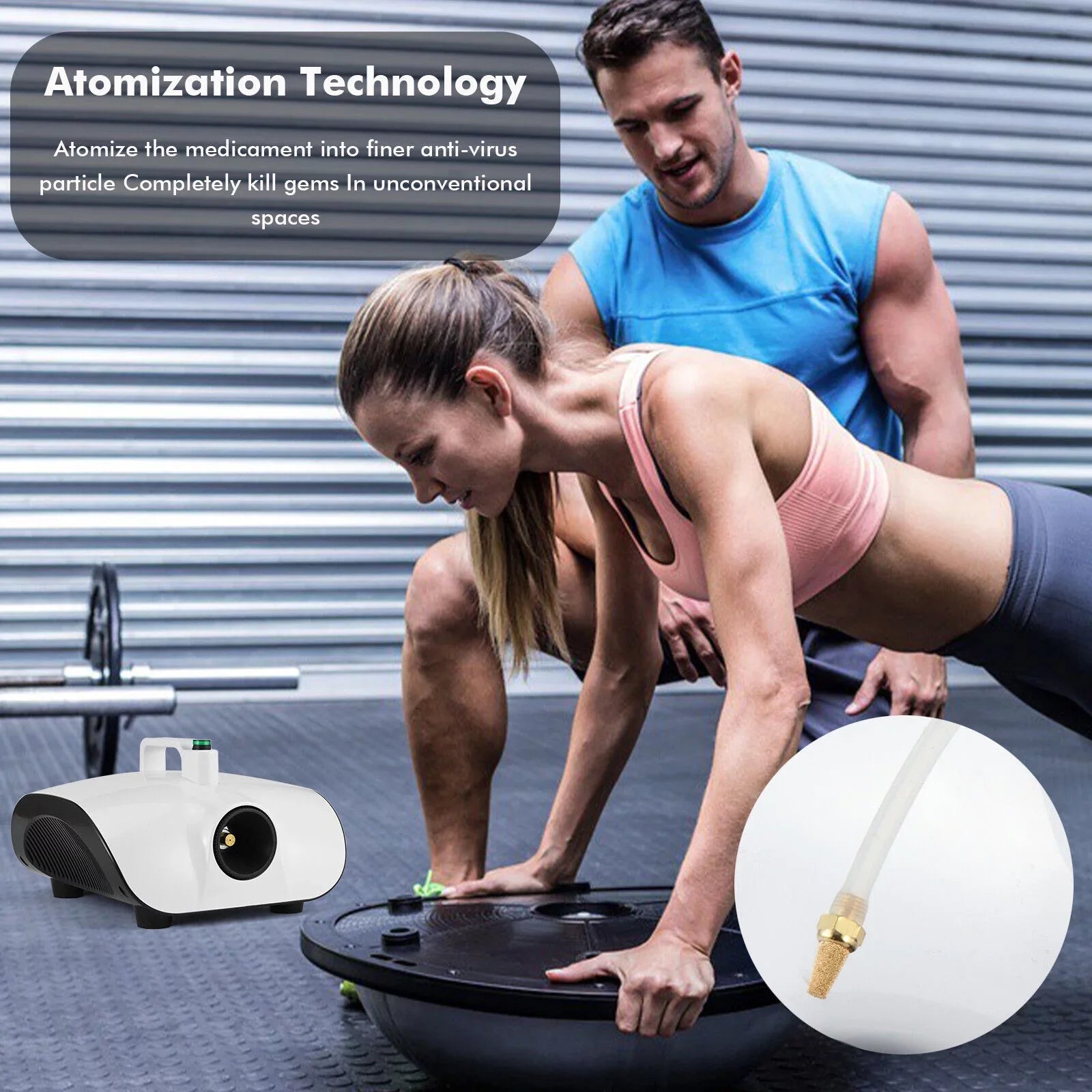 Smart Fog Device Best for Home; Car; Office & Retail Indoor/Outdoor Portable House Sterilization Atomizer.