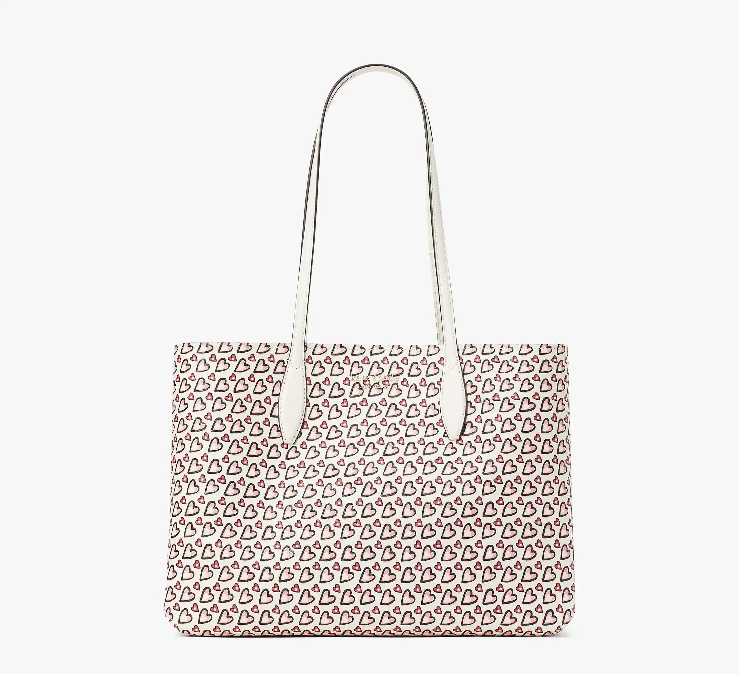 All Day Blowercy Hearts Large Tote