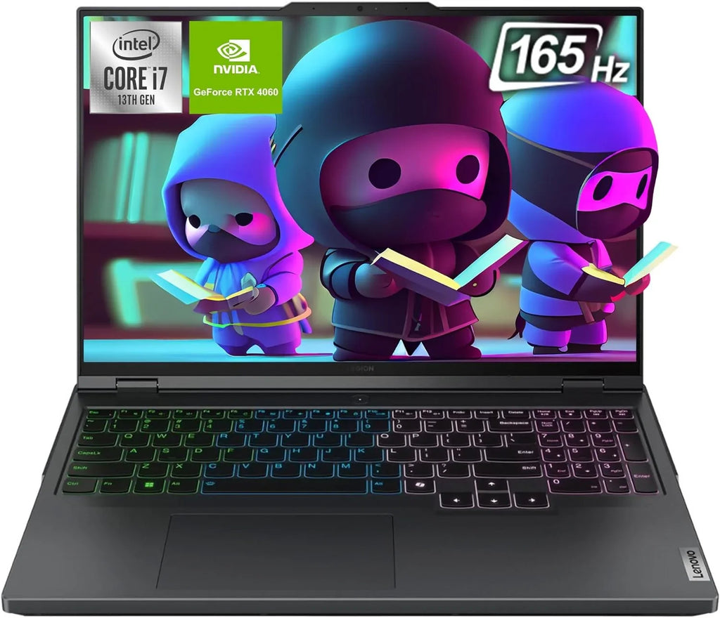 Lenovo Legion Pro 5i Gaming Laptop; 13th Gen Intel Core i7-13700HX; 64 GB DDR5 Ram; 2 TB PCIe SSD; 16" WQXGA(2560x1600); Nvidia Geforce RTX 4060; Windows 11 Home